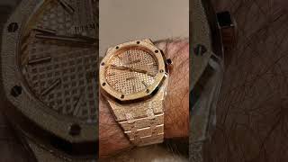 Audemars Piguet Royal Oak 37 Frosted Rose Gold  15454OR [upl. by Travus459]