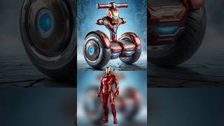 Electric Scooter of Superheroes 💥😱 Matvel amp DC all Characters avengers spiderman marvel shorts [upl. by Amasa]