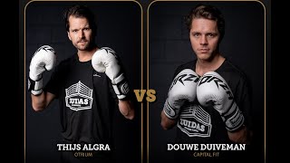 Zuidas Business Boxing 2024  Thijs Algra vs Douwe Duiveman [upl. by Vevine154]