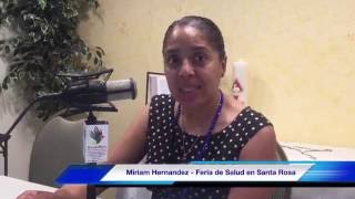 Feria de Salud en Santa Rosa de Lima  Miriam Hernandez  El Valore de la SaludValores Radio [upl. by Anglo]