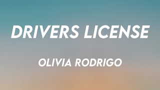 drivers license  Olivia Rodrigo Lyric Music 🐟 [upl. by Neik]