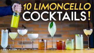 Top 10 Limoncello Cocktails plus Lime amp Orange [upl. by Adnorhs]