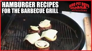 How to BBQ Hamburger for the Grill  Recipe [upl. by Bashee]