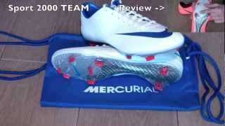 WHITE NIKE VAPOR 8 UNBOXING  REVIEW  FreekickzHD [upl. by Bianchi]