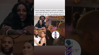 Dreka Gates looked 👀 very unhappy with kevingates at‼️breadwinner media party [upl. by Fortna]