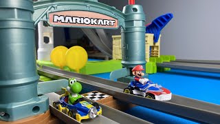 Mario Circuit Lite  Hot Wheels  Mario Kart  Unboxing Assembly amp Review [upl. by Davena]