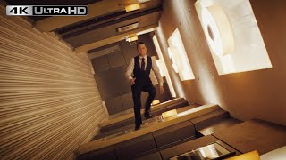 Inception 4K HDR  Hallway Fight Scene [upl. by Gothar]