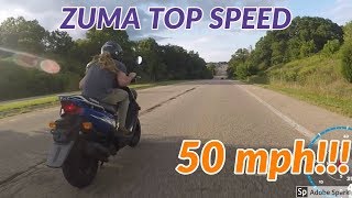 How to make a Yamaha ZUMA faster Zuma top speed [upl. by Emelia]