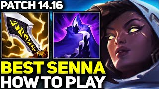 RANK 1 BEST SENNA  LEARN HOW TO PLAY SENNA LIKE A PRO  PATCH 1416 League of Legends [upl. by Euqinoj]