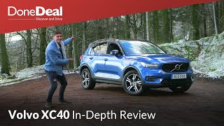 Volvo XC40 Review  DoneDeal [upl. by Akienom]