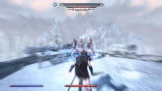 Part 248  Attack of the Rebels  SKYRIM [upl. by Portuna728]