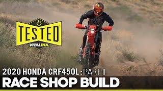 Race Shop Build 2020 Honda 450L Part II [upl. by Pompea]