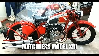 1940 Matchless 990cc VTwin Model X [upl. by Rutherford681]