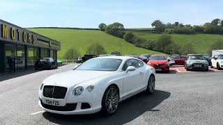 2014 BENTLEY CONTINENTAL 60 GT SPEED W12 616 BHP for sale at Castle Motors [upl. by Bettina]