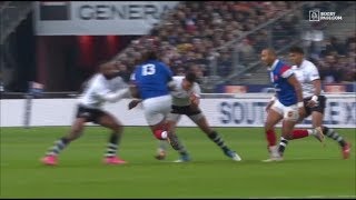 Jale Vatubua solid hit on Mathieu Bastareaud [upl. by Cassilda]