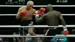 Ernesto Hoost Lowkicks Highlight [upl. by Amilas]