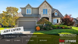 604 Burgess Cir Aurora OH 44202 [upl. by Bolanger]