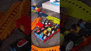 thomas and friends all engines go talking cranky delivery train set [upl. by Notniv787]