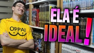 Estante pra quadrinhos livros e mangás que não enverga  Vlog do PN 173 [upl. by Eiloj130]