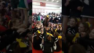 Sterling Heights High School Cheer [upl. by Enitsenrae]