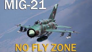 MIG21 In Action  DCS  PVP [upl. by Isadora]