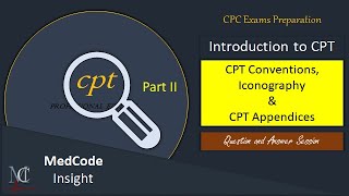 medical coding CPT introduction Part 2 [upl. by Leonard648]