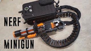 Nerf Rival Minigun 20 roundssec 2000 round capacity [upl. by Aket96]