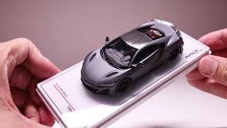 143 TSMModel 2022 Acura NSX Type S Gotham Gray Unboxing [upl. by Oruntha]