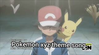 Pokémon XYZ Theme Song with lyrics [upl. by Akeenahs]