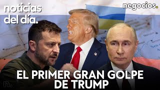 NOTICIAS DEL DÍA el primer gran golpe de Trump Putin advierte a EEUU y Zelensky alerta a Europa [upl. by Sivrad52]