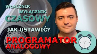 Jak ustawić programator czasowy analogowy do akwarium Instrukcja ustawiania [upl. by Nollad]