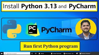 Install Python 313 and PyCharm on Windows 1011 [upl. by Vange663]