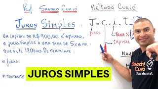 APRENDA JUROS SIMPLES EM 6 MINUTOS [upl. by Enahpad]