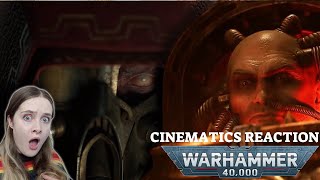 THE BEST WARHAMMER CINEMATICS YET  REACTING TO WARHAMMER 40000 CINEMATICSTRAILERS [upl. by Witcher]