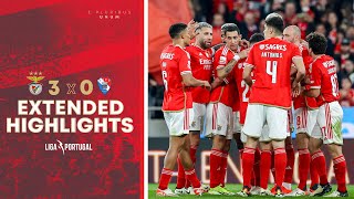 Extended Highlights SL Benfica 30 Gil Vicente FC [upl. by Dulci167]