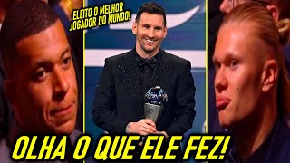 BOMBA  MESSI É o MELHOR do MUNDO OLHA o QUE ELE FEZ PRA SER o ESCOLHIDO [upl. by Seaton]