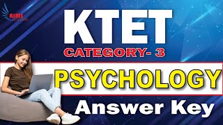 K TET CAT 3 Answer Key LIVE [upl. by Annette461]