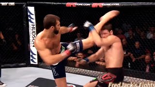 Luke Rockhold vs Michael Bisping 1 Highlights Rockhold FINISHES Bisping ufc mma lukerockhold [upl. by Appleton]