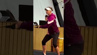 Barbora Krejčíková Wimbledon 2024 final VS Jasmine Paolini workoutvideo workouttips [upl. by Lesde]