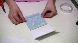 Pop up pram baby card tutorial with Lesley Oman [upl. by Anastice]