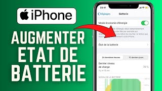 Comment Augmenter Letat De Sa Batterie Iphone  FACILE [upl. by Alva]