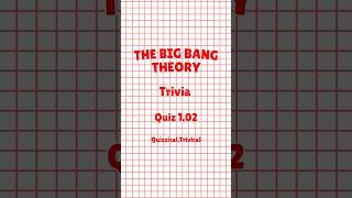 The Big Bang Theory Trivia Quiz 102 [upl. by Riddle]