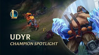 Udyr Champion Spotlight  Gameplay amp Abilities  League of Legends [upl. by Chadabe574]