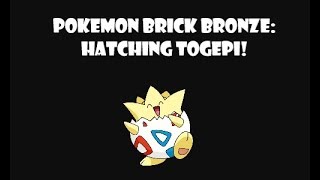 Pokemon BrickBronze  White egg hatches [upl. by Ailegave769]