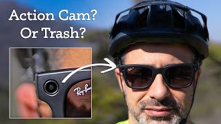 Could Sunglasses Replace your GoPro Mountain Biker Tests RayBan Meta Smart Glasses [upl. by Jordain681]