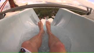 GoPro  Disneys Blizzard Beach  Slush Gusher With Air Time [upl. by Urita50]