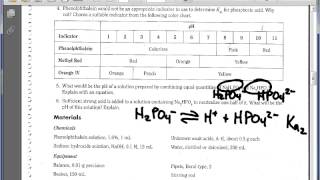 Determination of Ka of Weak Acids [upl. by Bordie]