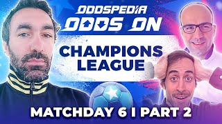 Odds On Champions League Predictions 202324 Matchday 6 Wed Best Football Betting Tips [upl. by Tumer604]