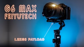 FEIYUTECH G6 MAX Review Small BEAST mirrorless camera gimbal [upl. by Ara]