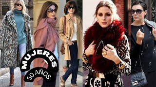 CÓMO VESTIR A LOS 50 AÑOS OUTFITS MODERNOS PARA MUJERES CON ESTILOS MODA ATEMPORAL [upl. by Neneek796]